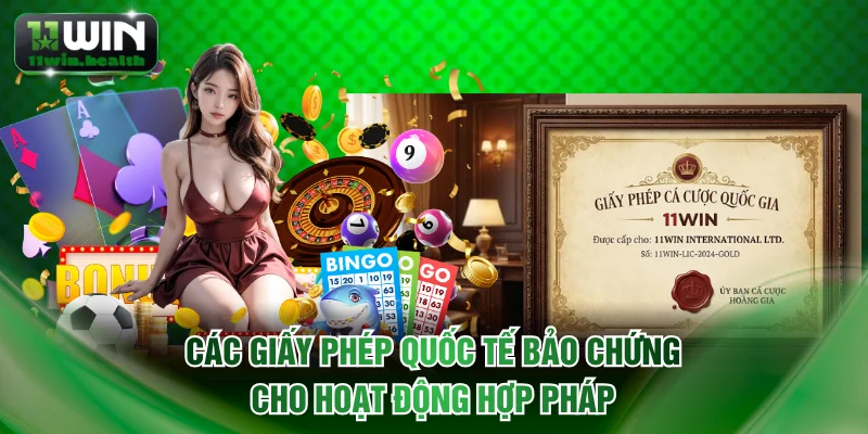 Giấy Phép Hoạt Động 11WIN Làm Nền Tảng Uy Tín Pháp Lý 2 Các giấy phép quốc tế bảo chứng cho hoạt động hợp pháp